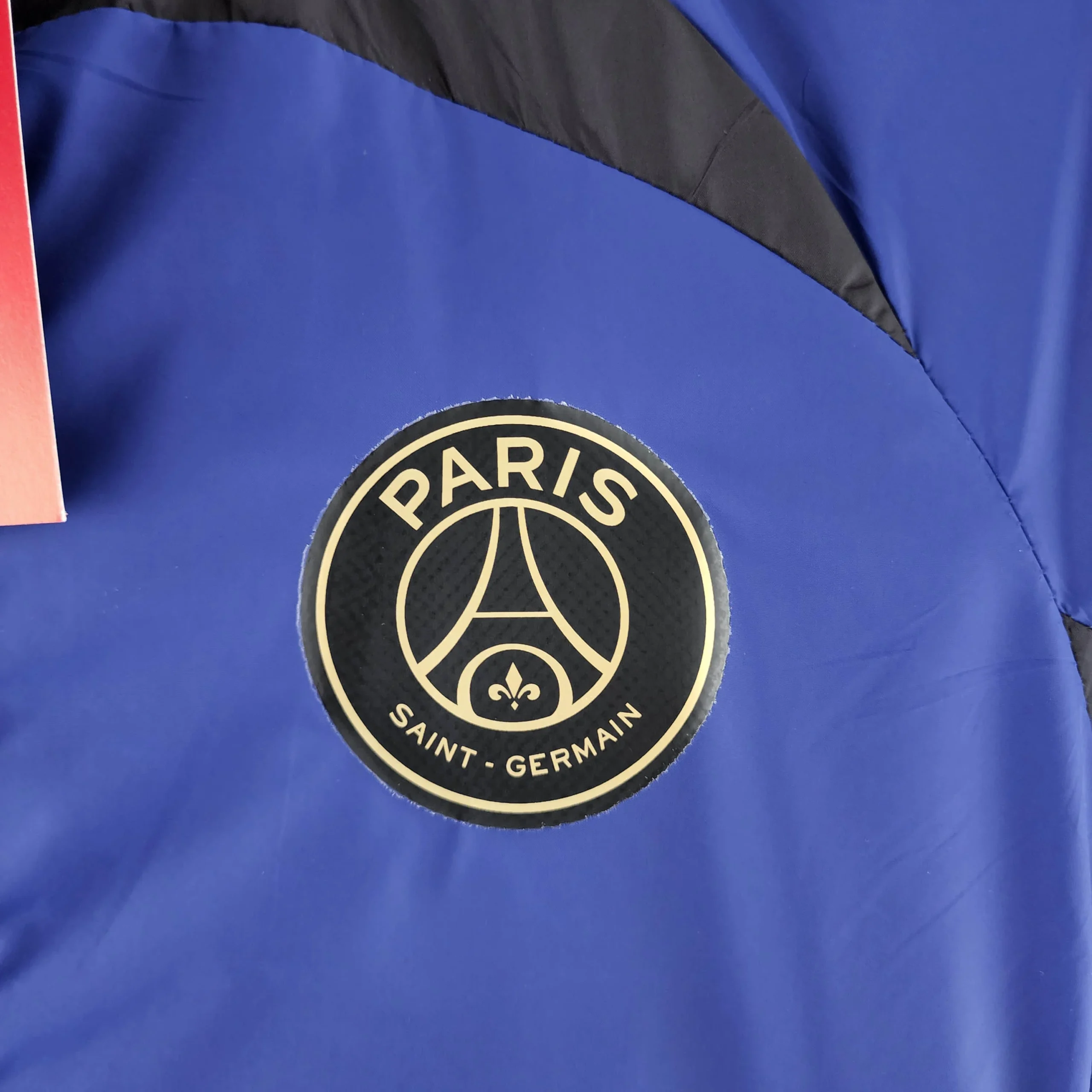 2022 PSG Windbreaker Commemorative Edition Blue And Black - 图片 5