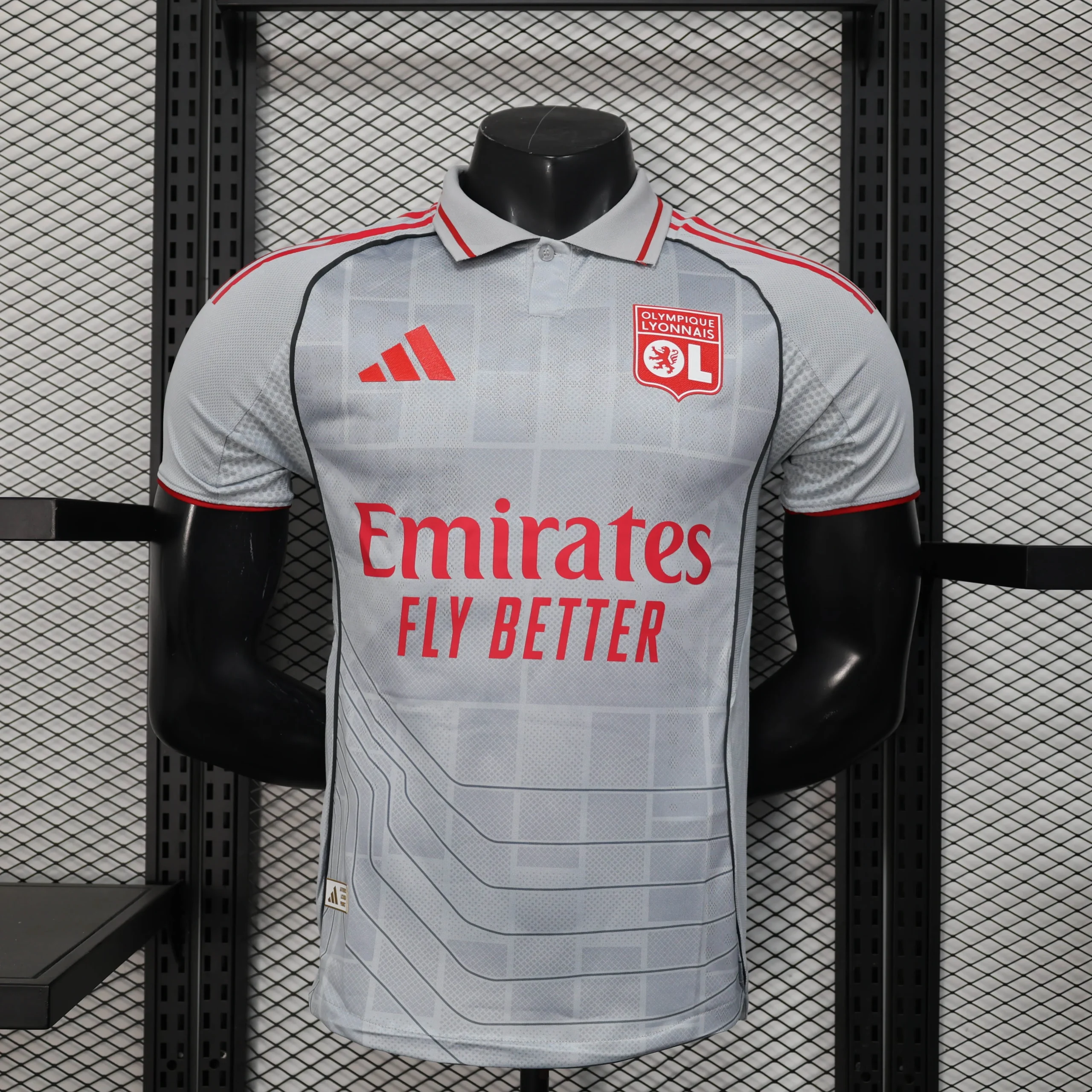 2025/2026 Player Version Lyonnais Third Away Football Shirt