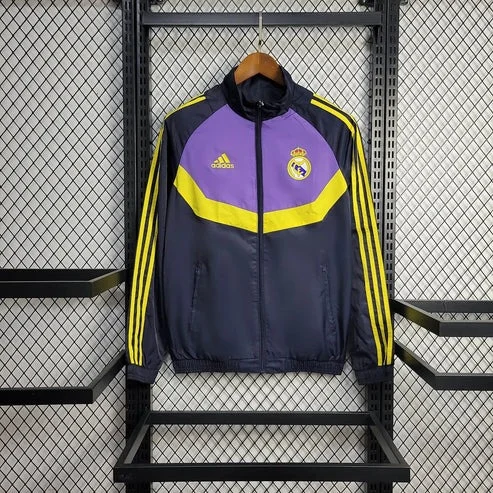 2025/2026 Real Madrid Jacket Yellow Windbreaker