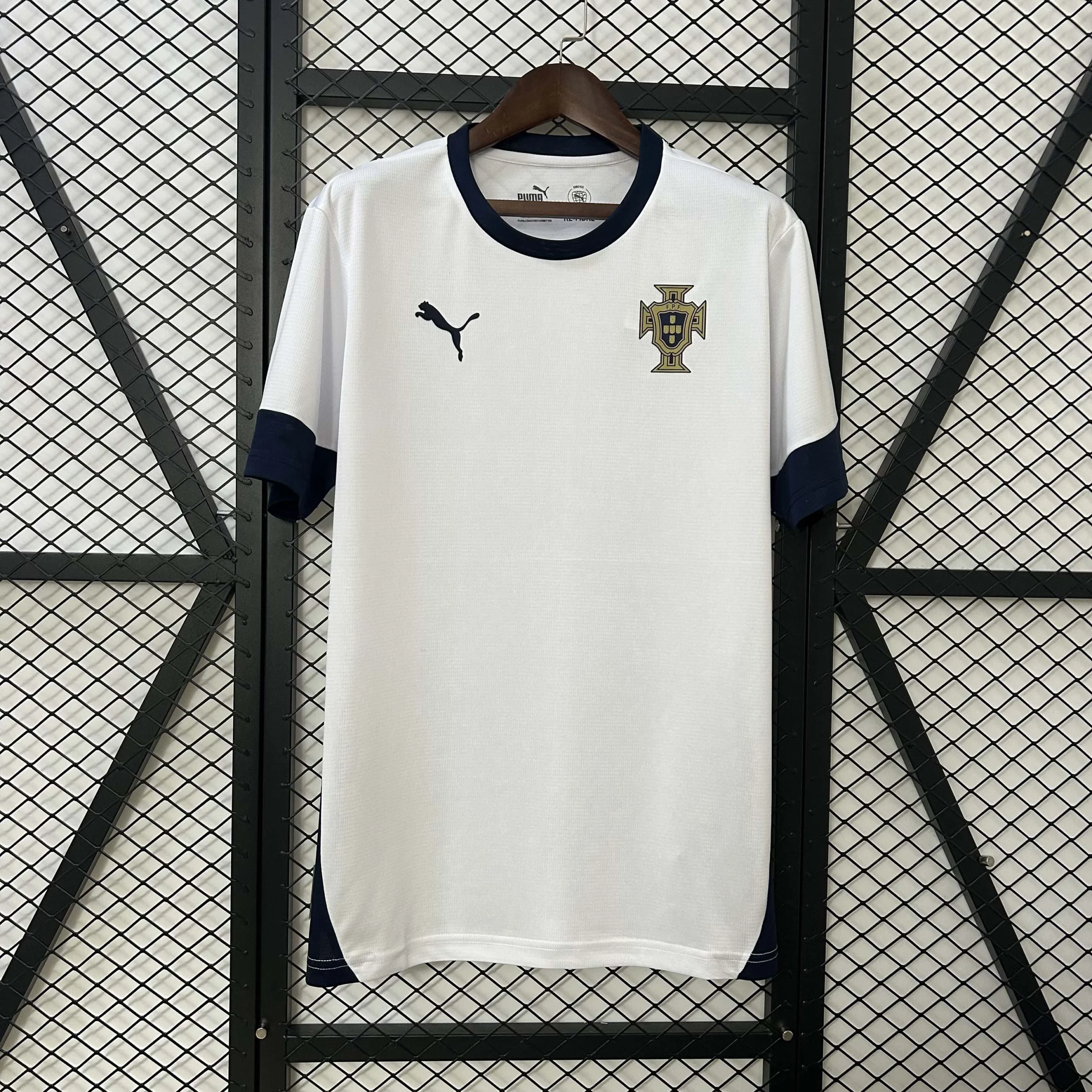2025 Portugal Training Wear White Football Shirt
