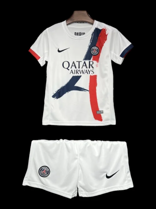 2024/2025 Psg Paris Saint-Germain Away Football Shirt Kids Size