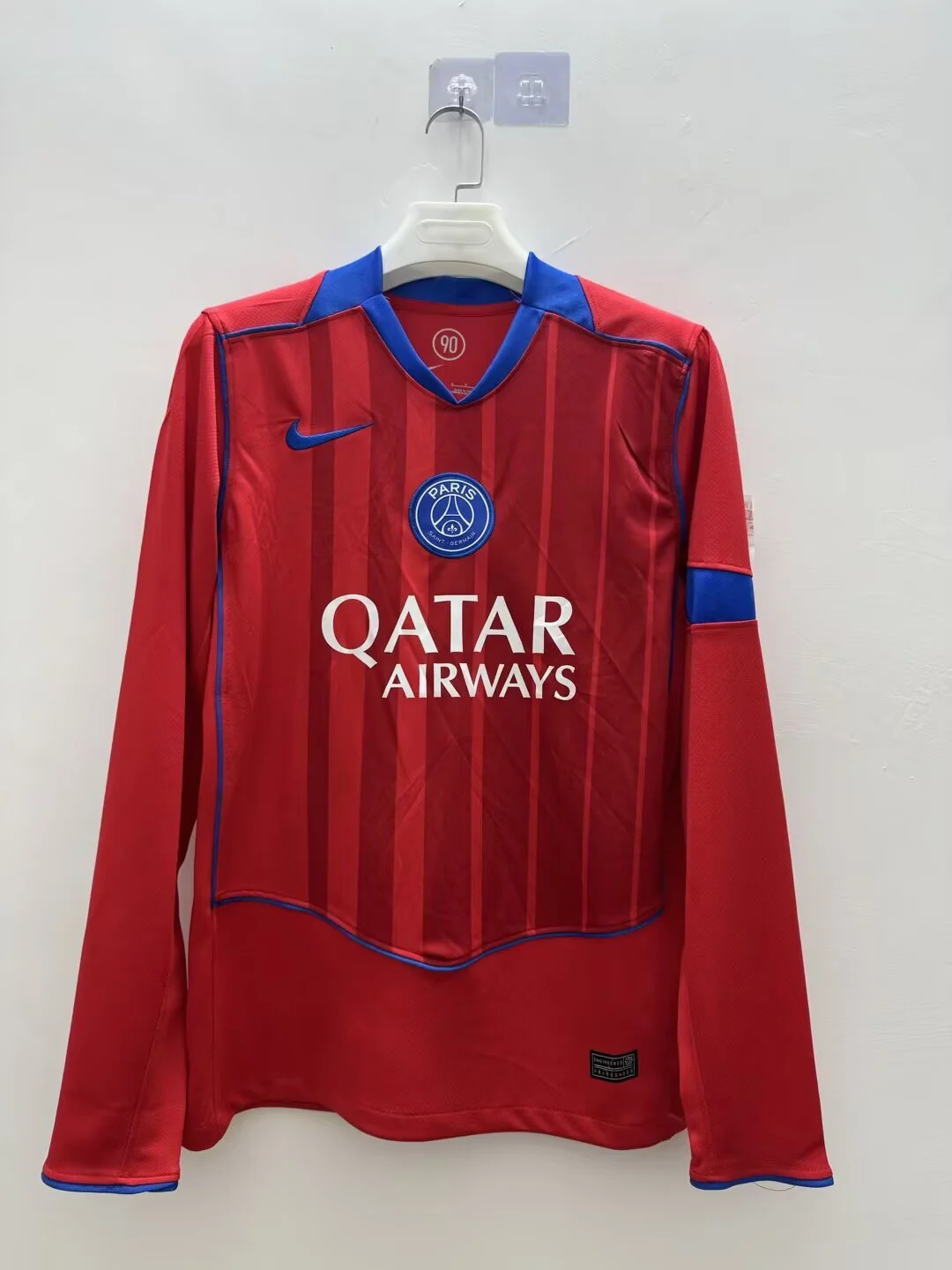 2025/2026 Long Sleeve Psg Paris Saint-Germain Third Away Football Shirt