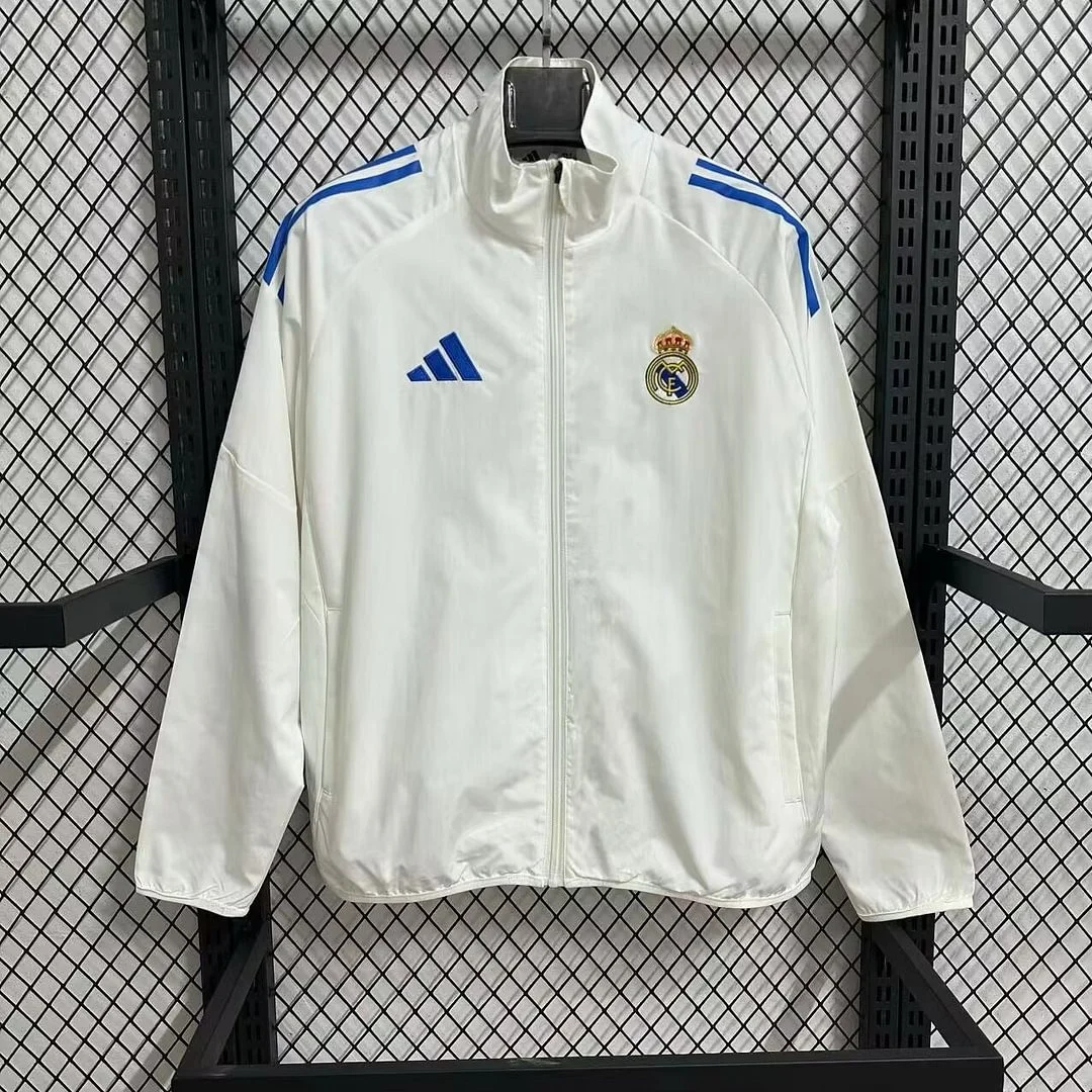 2025/2026 Real Madrid home Football windbreaker