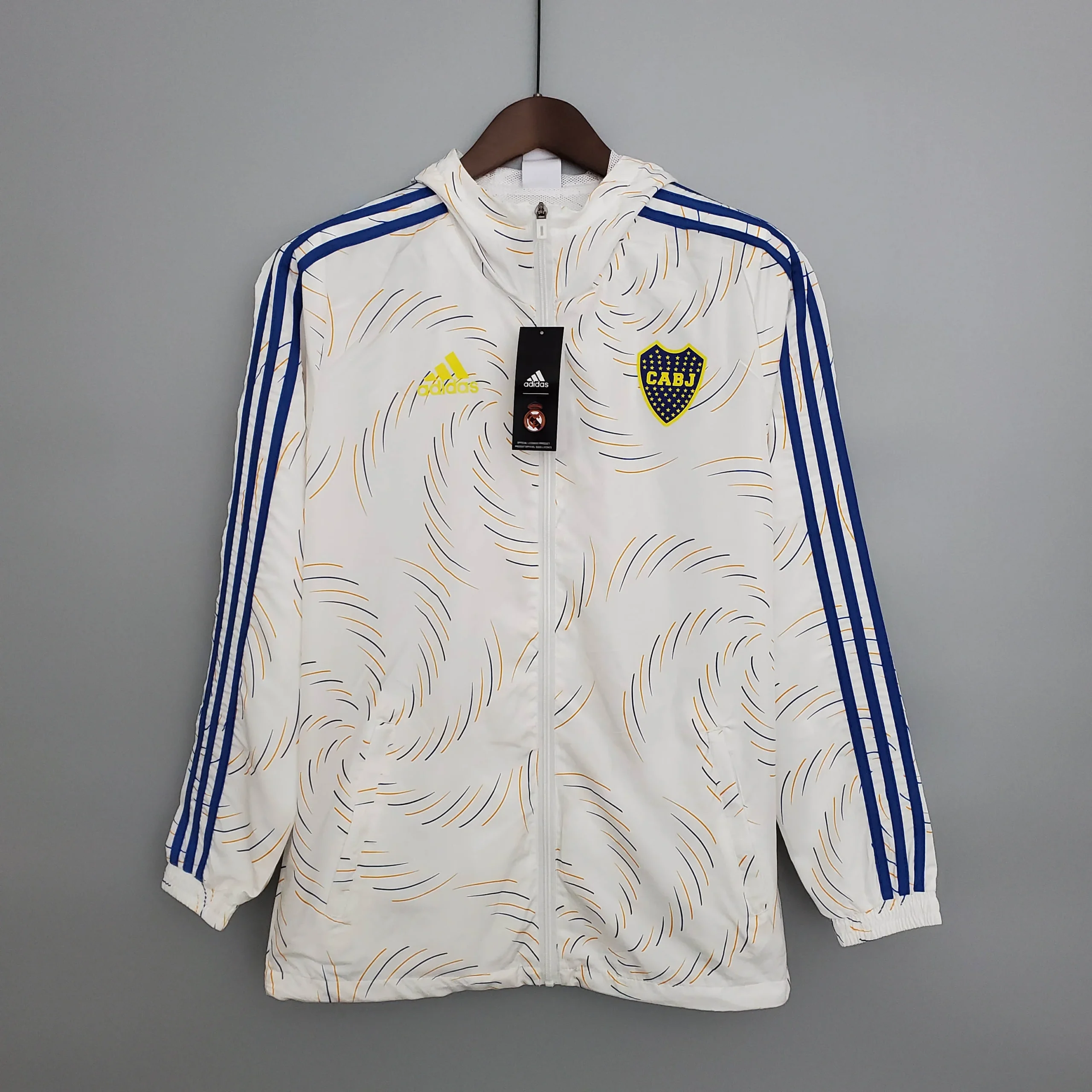 Windbreaker White Boca Juniors Jersey