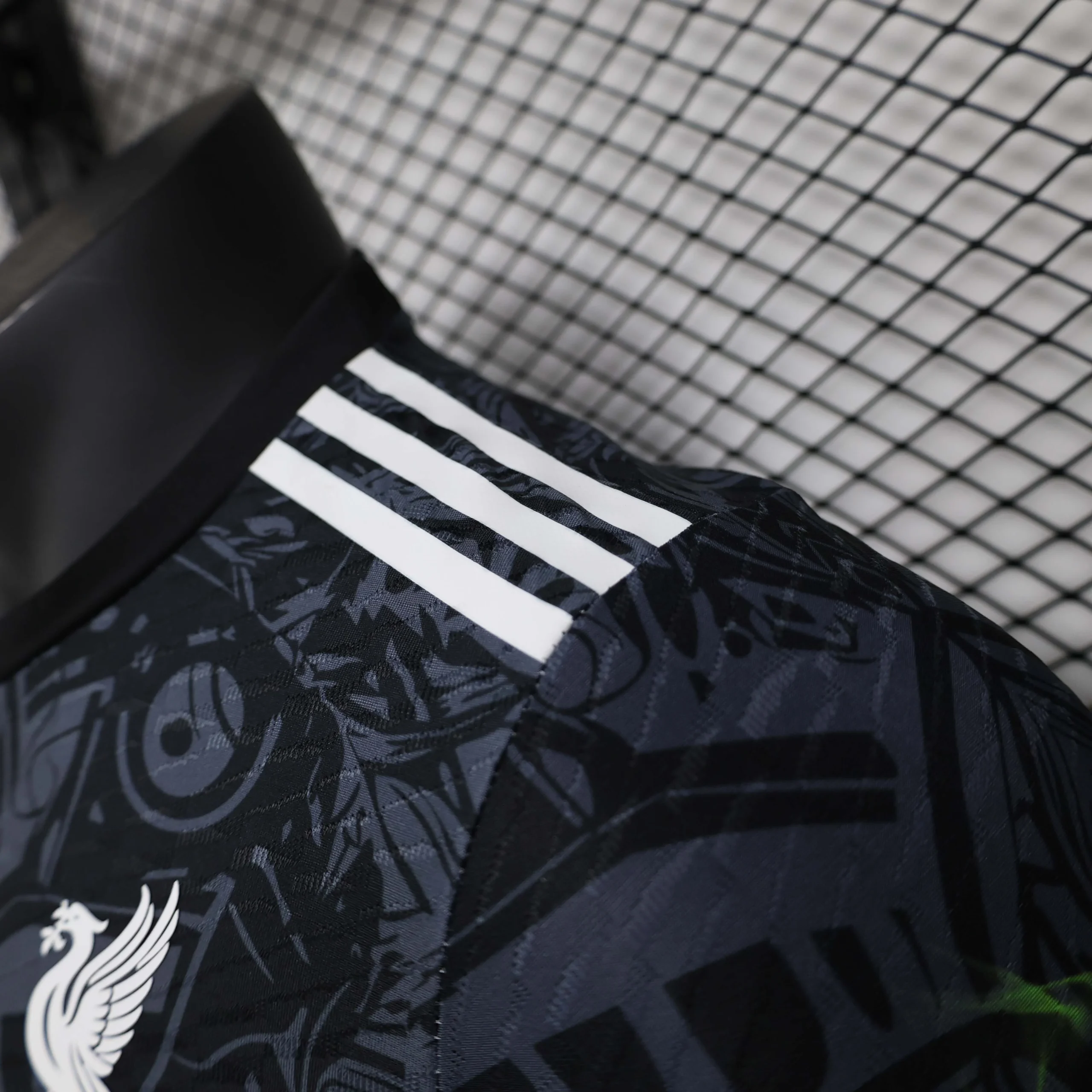 2024/2025 Player Version Liverpool Special Edition Black and Green Football Shirt - 图片 8