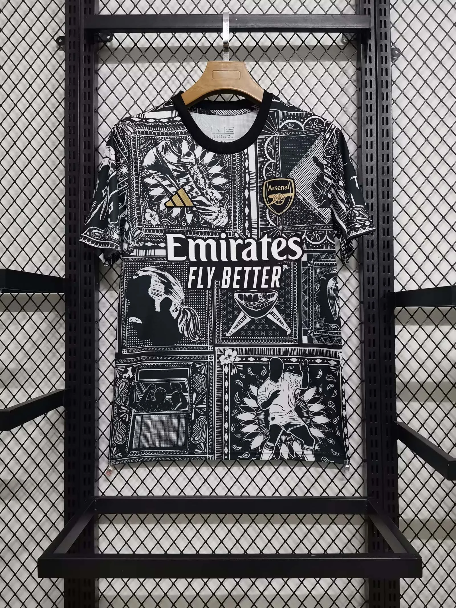2023/2024 Arsenal Training Wear Football Shirt