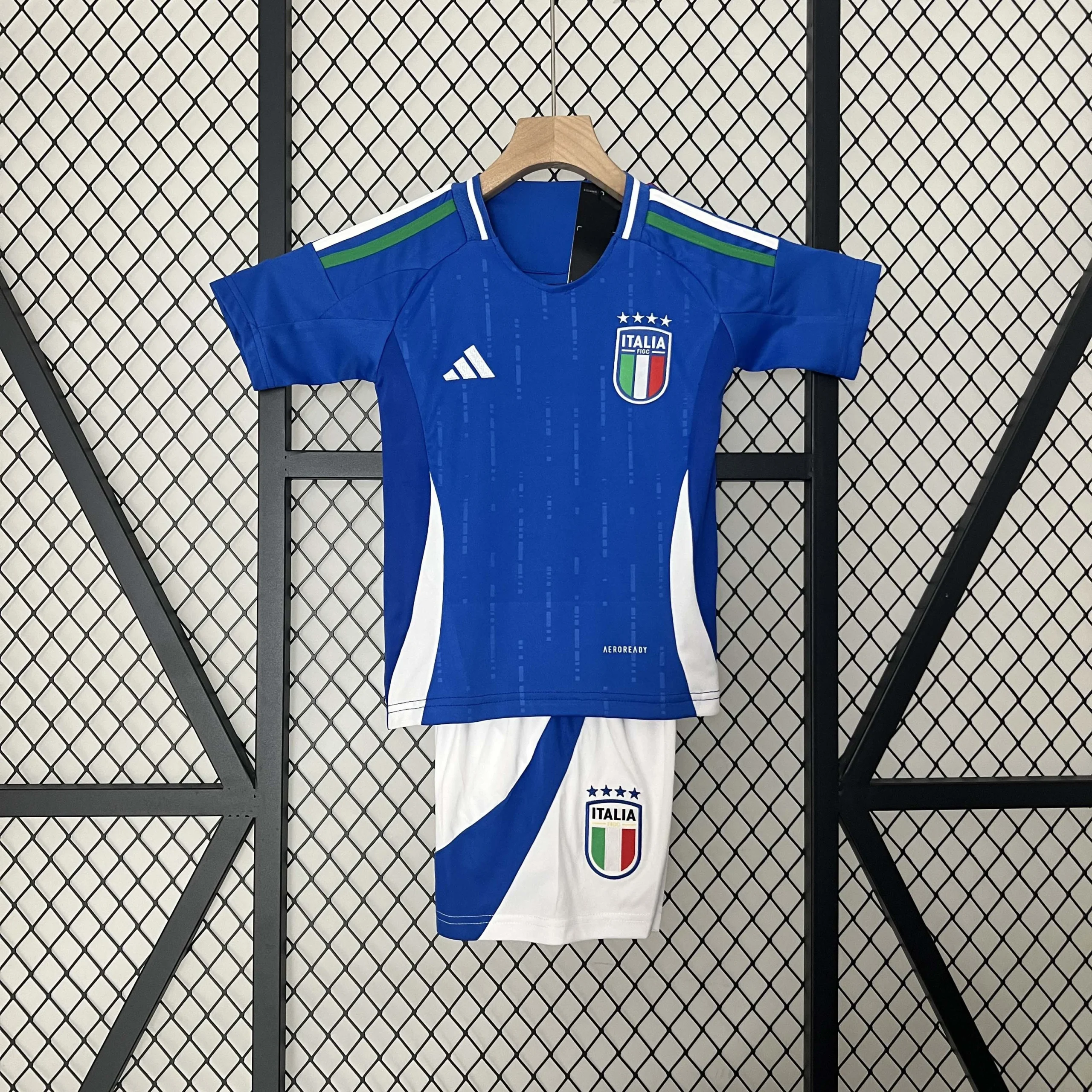 2024 Italy National Team Home Football Shirt Kids Size
