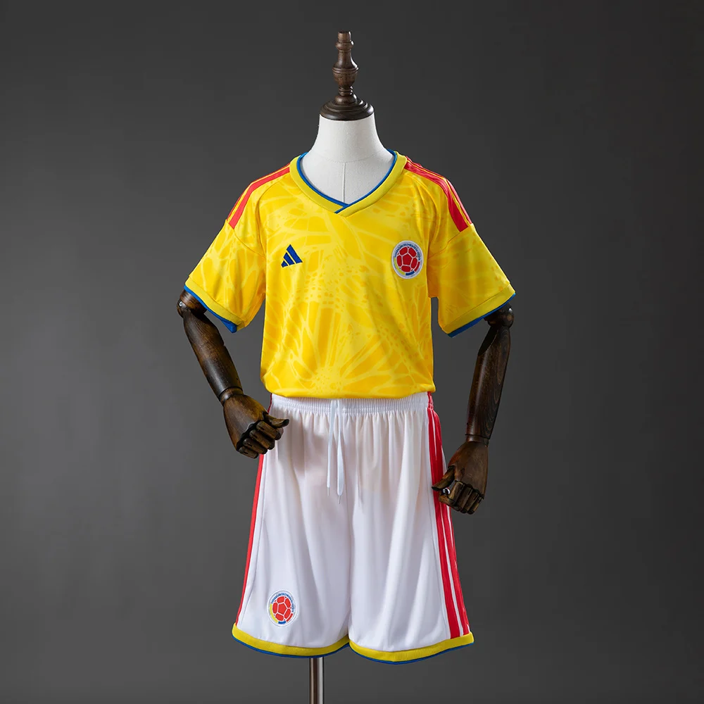 2026 Colombia Home Football Shirt Kids Size