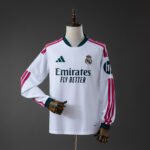 2026/2027 Long Sleeves Real Madrid Home Football Jersey
