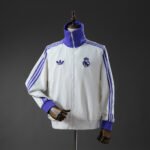 2025/2026 Real Madrid x Beckenbauer Windbreaker - Miracle WhiteMagic Purple