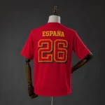 2026 Spain "We Are Champions" T-Shirt Red - Image 2