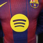 2025/2026 Player Version Long Sleeve Barcelona Home Football Shirt - Image 5