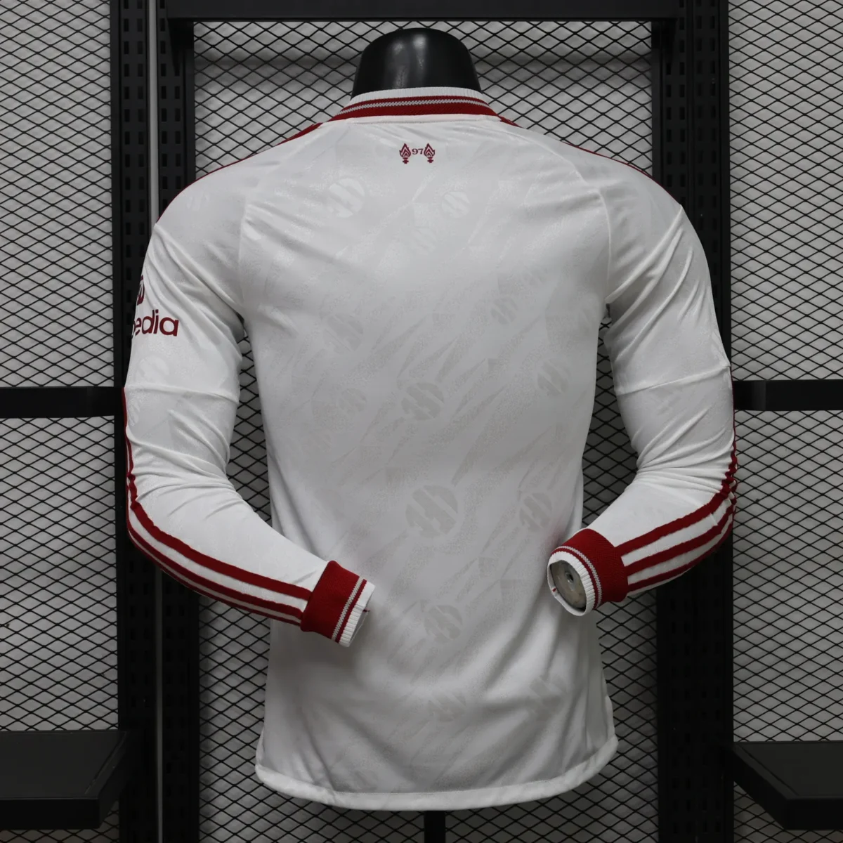 2026-2027 Player Version Long Sleeve Liverpool Away Football Shirt - Image 2