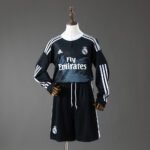2014/2015 Retro Real Madrid Third Away Long Sleeve Jersey Kids Size