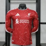 2026/2027 Player Version Long Sleeve Liverpool Home Football Shirt