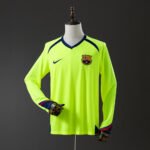 2005/2006 Retro Barcelona Away Long Sleeve Football Shirt