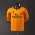 2013/2014 Retro  Real Madrid Third Away Player Version Long Sleeve Jersey