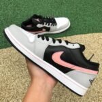 JORDAN 1 LOW ‘GREY FOG BLEACHED CORAL’ - Image 5