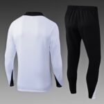 2025/2026 Corinthians Paulista Half-Pull Training Suit White Football Shirt Set - Image 2
