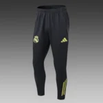 2025/2026 Real Madrid Half-Pull Training Suit Dark Gray Football Shirt Set - Image 5