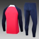 2023/2024 Atletico Madrid Half-Pull Training Suit Red Set - Image 2