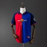 1999/2000 Retro Barcelona Home 100th Anniversary Version Football Shirt