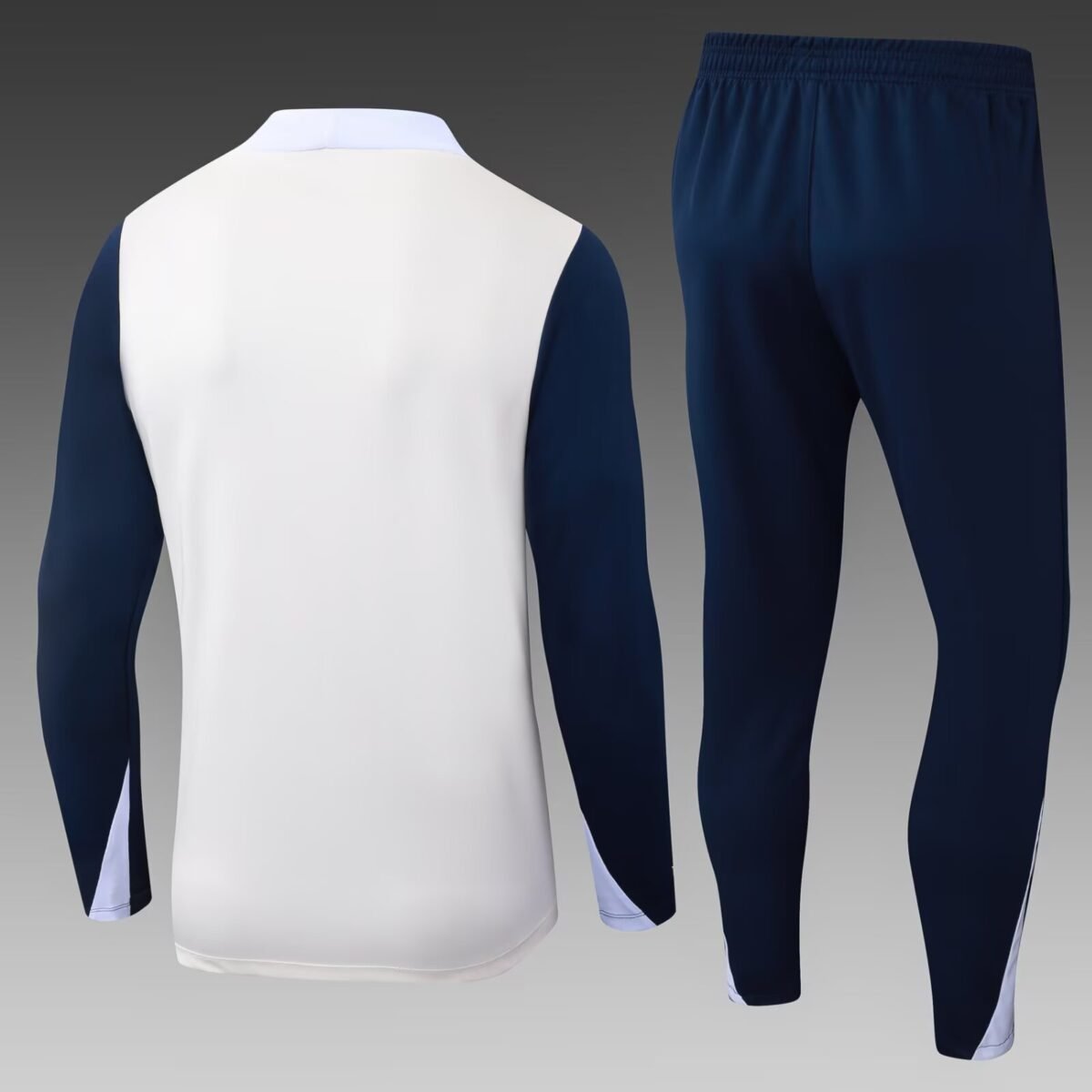 2025/2026 Internazionale Milan Half-Pull Training Suit Beige Football Jersey - Image 2
