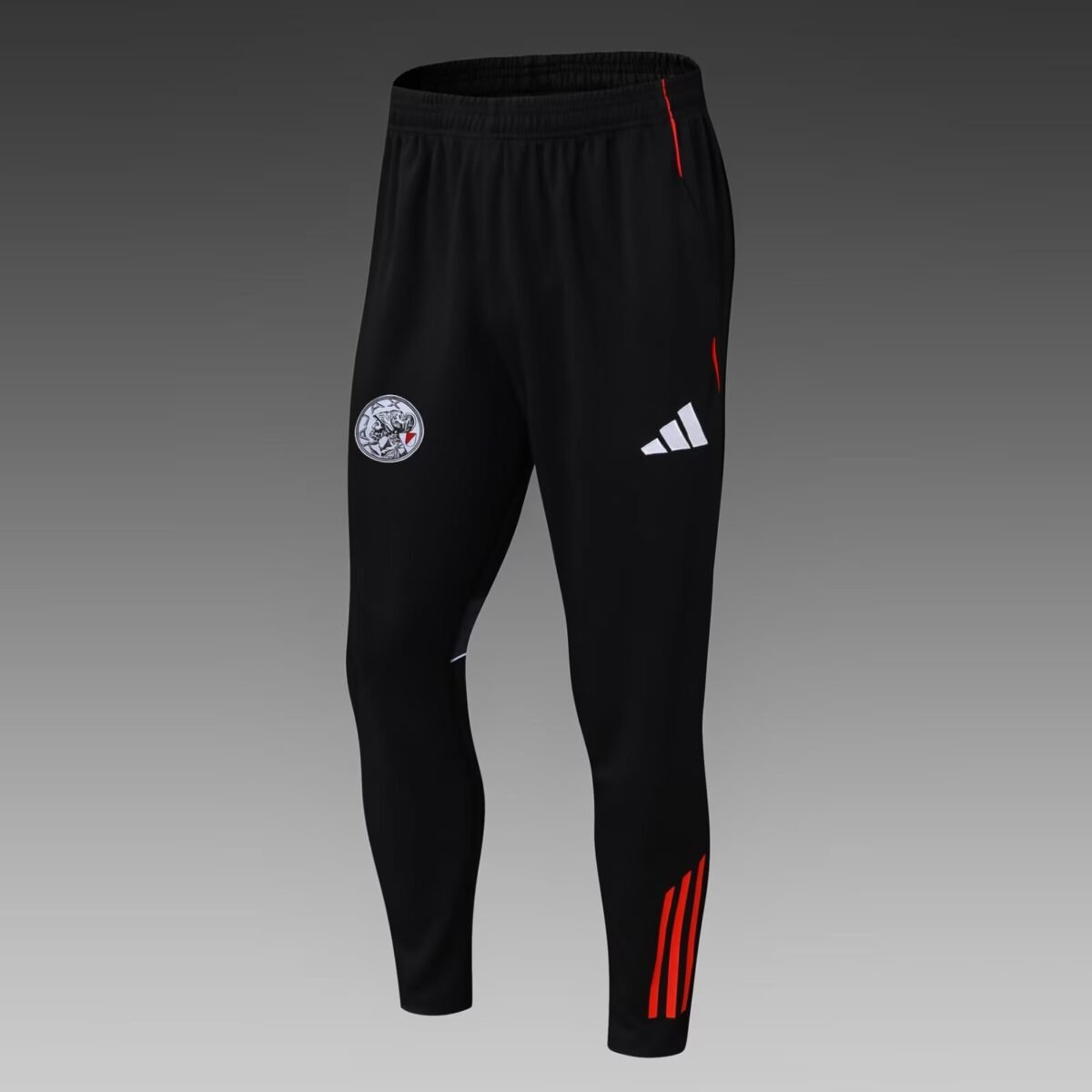 2025/2026 Ajax Half-Pull Training Suit Black Football Shirt Set - Image 5