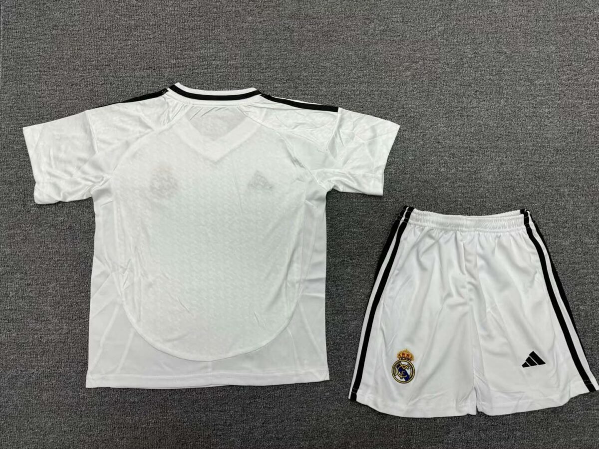 2024/2025 Real Madrid Home Football Shirt Kids Size - Image 7