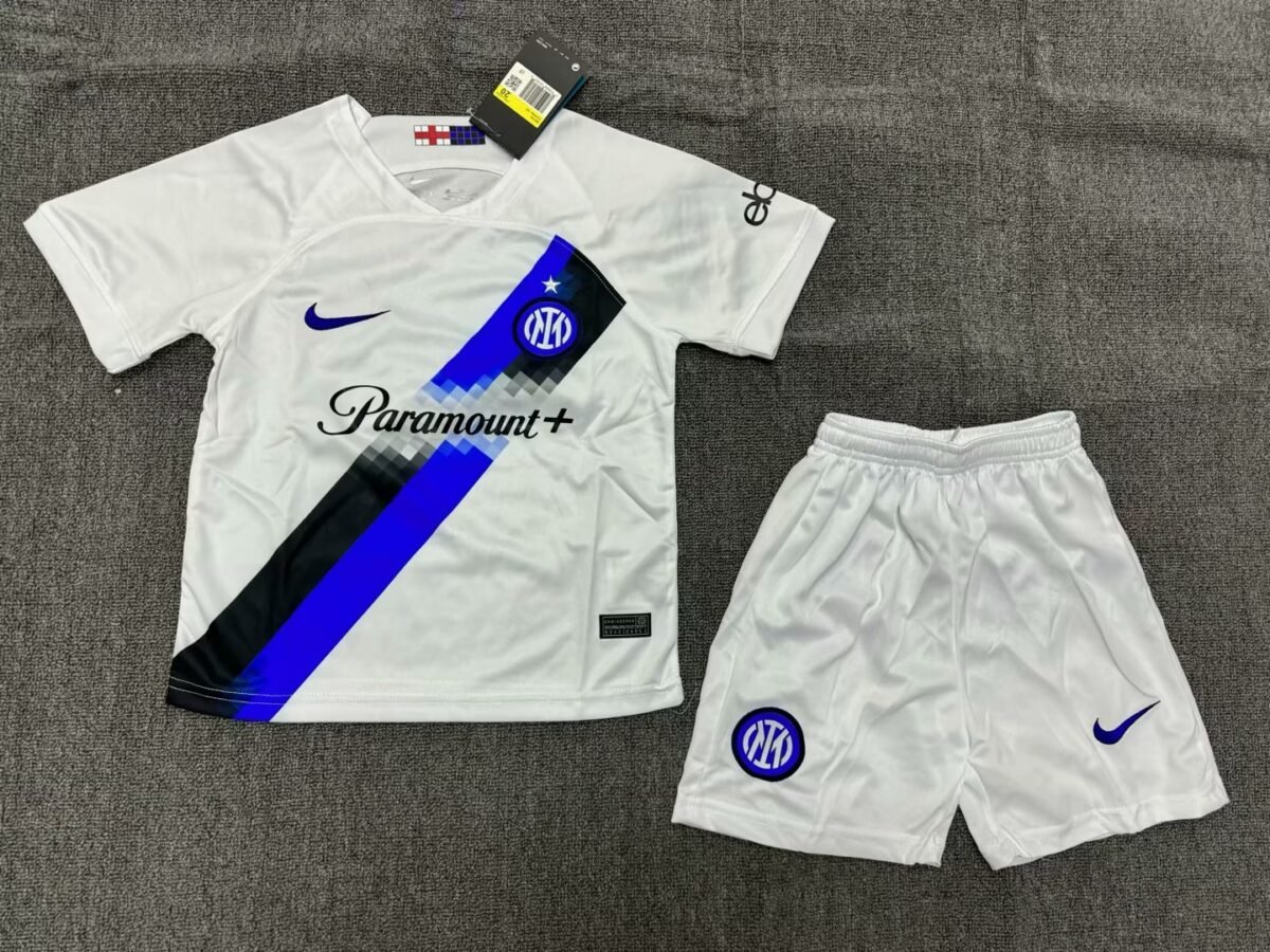 2023/2024 Internazionale Milan Away Football Jersey Kids Size - Image 5