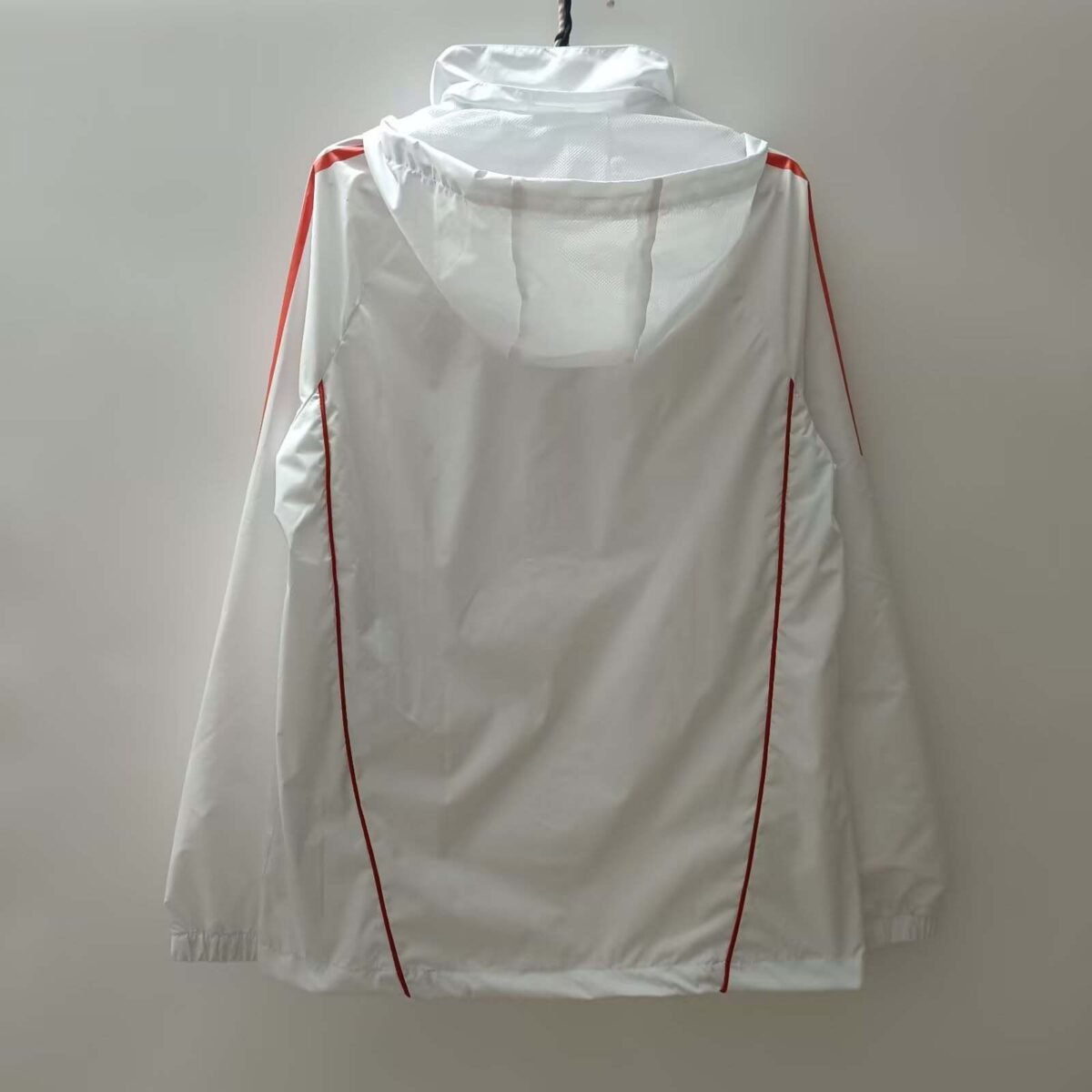 2024/2025 Roma Windbreaker White Soccer Jersey - Image 2