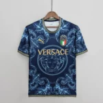 2022 Italy Commemorative Edition Blue Soccer Shirt
