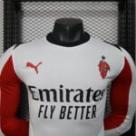 2025/2026 Player Version Long Sleeve AC Milan Away Soccer Jersey - Image 3