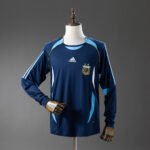 2006 Long-Sleeved Retro Argentina National Team Away Football Shirt - Image 3
