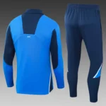 2024/2025 Porto Half-Pull Training Suit Colorful Blue Football Shirt Set - Image 2