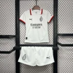 2024/2025 AC Milan Away Soccer Jersey Kids Size