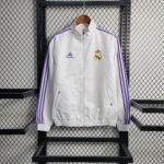 2023/2024 Real Madrid Reversible Windbreaker White - Image 2