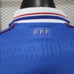 1998 Player Version Retro France Home Football Shirt - Image 5