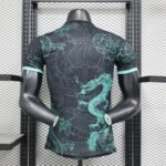 2025/2026 Player Version Real Madrid Special Edition Black and Green Football Shirt - Image 2