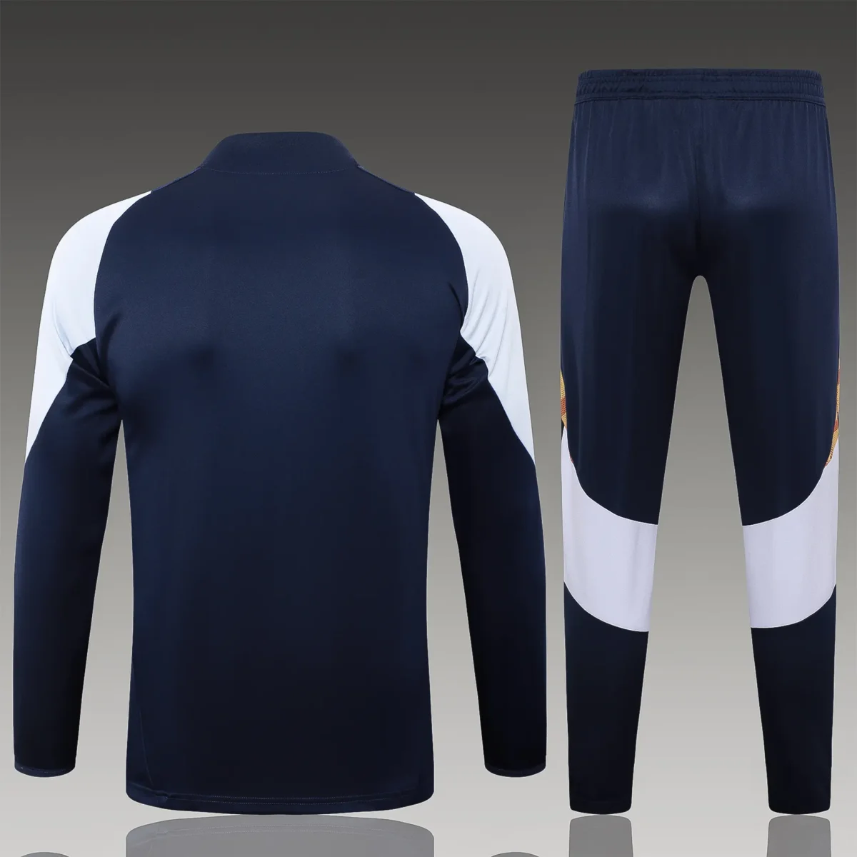 2024-2025 Real Madrid Half-Pull Training Suit Football Shirt Kids Set - Image 2