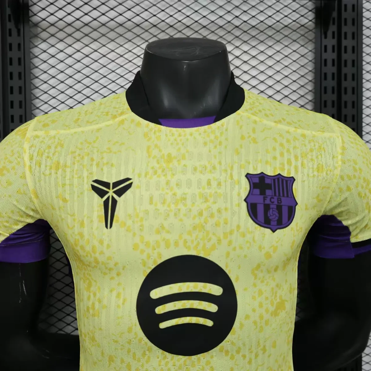 2025/2026 Player Version Barcelona (Kobe Bryant Co-branded) Jersey - Image 3