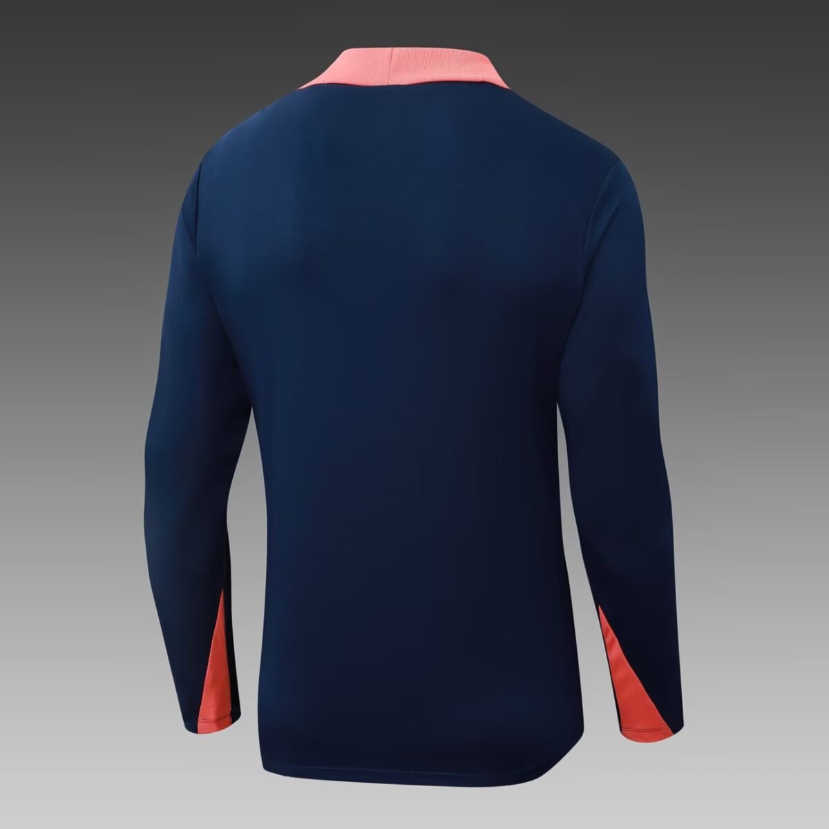 2025/2026 Barcelona Half-Pull Training Suit Royal Blue Jersey Set - Image 4