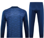 2024/2025 Barcelona Half Training Blue Jersey Set - Image 2