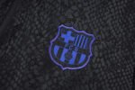 2024/2025 Barcelona Half Zip Training Suit black Jersey Kit - Image 4