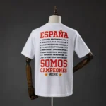 2026 Spain "We Are Champions" T-Shirt White - Image 2