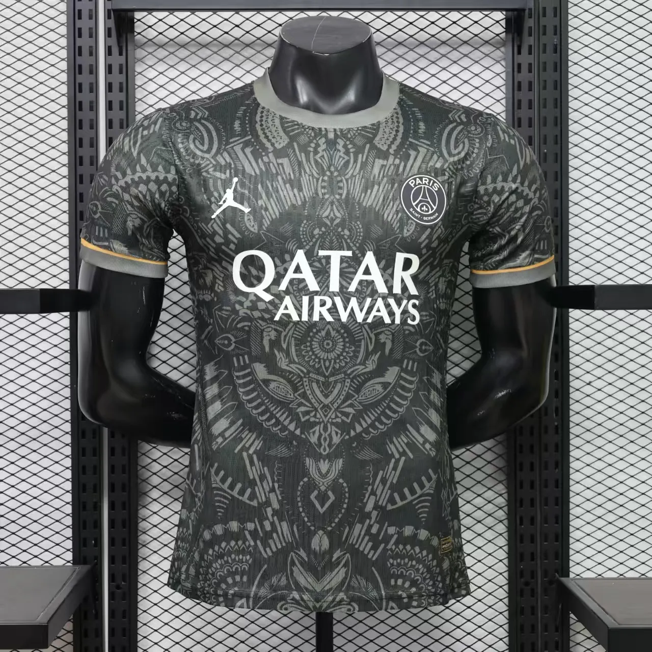 3e86a29fc20c45103d476d88ba2e3bc8.webp 2026/2027 Player Version Psg Paris Saint-Germain Special Edition Grey Jersey - Image 1