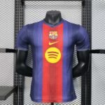 2025/2026 Player Version Barcelona Special Edition Red and blue Football Shirt