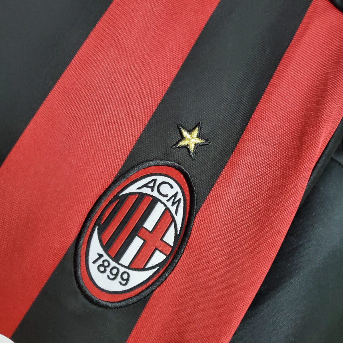 2009/2010 Retro AC Milan Home Football Shirt - Image 5