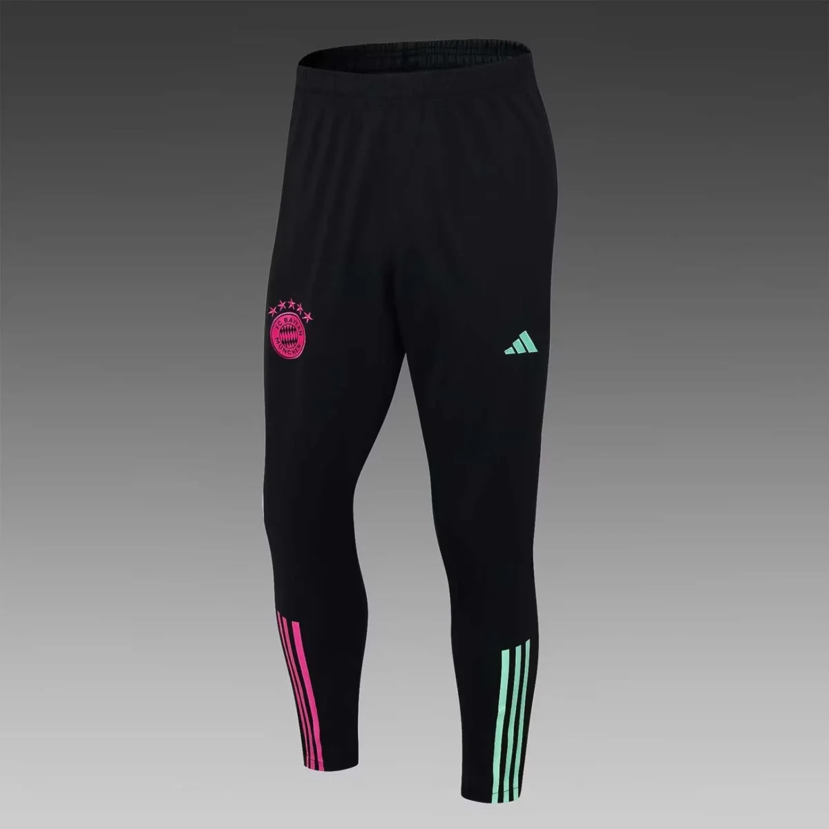 2023/2024 Bayern Munich Half-Pull Training Suit Black Football Shirt Set - Image 6