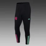 2023/2024 Bayern Munich Half-Pull Training Suit Black Football Shirt Set - Image 6